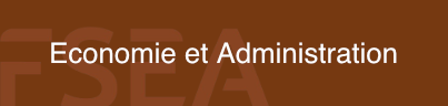 Economie et Administration